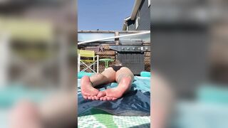 Cutie Next Door’s Ridiculously Marvelous Soft Pink Wrinkled Soles - HD
