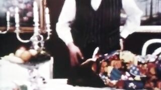 DELTAOFVENUS - Vintage Porn 1960s - Hirsute Aged Brunette Hair - Table For 3