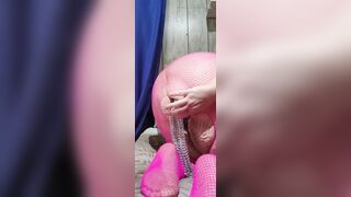 Hard Metal in Her Booty That's a Concupiscent Coarse Tasks
