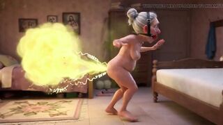 Granny Farting Heavily in Bedroom - Lengthy & Stinky Farts