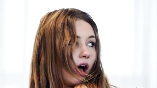 KILLERGRAM - Taylor Sands Lights Up The Office After Unwrapping A Very Nasty Surprise