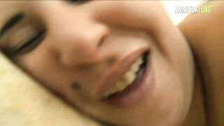 Sloppy Deepthroat From a Curvy Italian mother I'd like to fuck, Then This babe Bows Over for Doggy