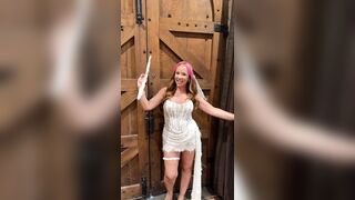 Church wedding group sex! Full vid on my links.