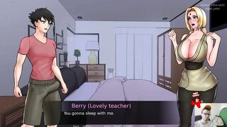 Confined with Goddesses - Playthrough #12 (2D Animated VN)