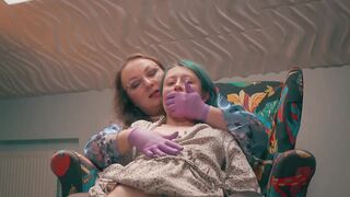 Every day Stepmom Ownership - Slim Angel Held Open & Climax Denied on the Armchair