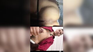 Hawt aged Latin chick masturbates with her stepson