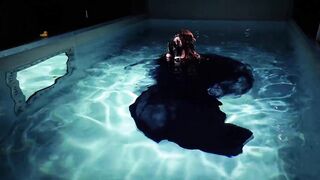 Underwater shooting - full backstage