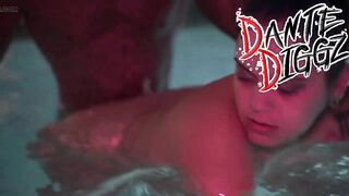 Lalin girl BBC Freak Jenny Picante Goes to a Pool Party and Ends up Getting Double Teamed by two BBC