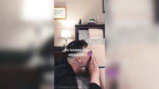 mother I'd like to fuck gets rimmed whilst spouse is away