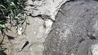 Surprising Nature Walk With Black Gal Hiking Down To The River That babe Took Out Her Large Butt and Her Bazookas & Sucked My Weenie We Nearly Got Caught - Jhodez1