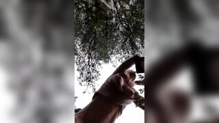 This guy wanted my snatch in the forest