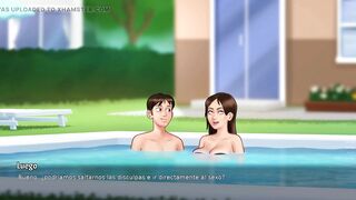 Stepmom Fortunate Her Tenant Has a Large Knob - Summertime Saga
