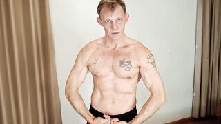 Oiled Muscle Dad Debut: Worship My Ripped Body JOI & Biggest Ejaculation