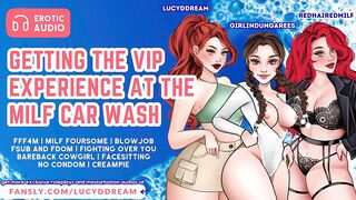 Getting The VIP Experience At the mother I'd like to fuck Car Wash - Erotic Audio for Dudes - FFF4M - Fellatio - Creampie