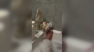 Feet bathroom