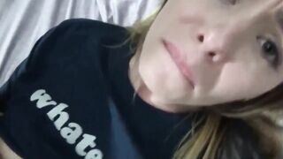 My small stepsister let me bang her pink puss