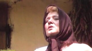 GOLDWINPASS - large weenie for corpulent curly grandma