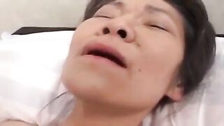 Spunk Flow on grandma's face