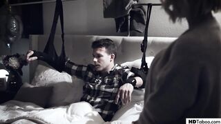 Helpful Stepmom takes care of male's ramrod - Kit Mercer