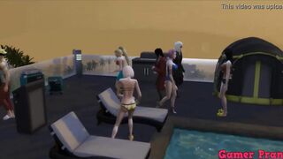 Boruto Cap 4 pool party ends in a great fuckfest the depraved sage screws hinata the way this chab loves giving her booty so hard that that babe cries like a bitch