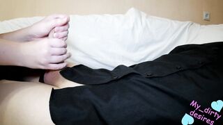 mother I'd like to fuck Large Bazookas Caught Stepson Watching Porn, Large Jock Hand Job Cum on Melons