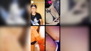 Live sex on Instagram part 1